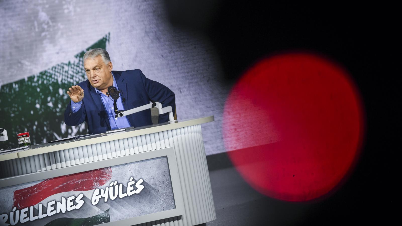 Orbán Viktor: Magyarország egy hanyatló Európai Unió része