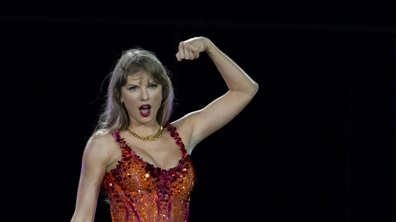 Taylor Swift egy listán Mozarttal