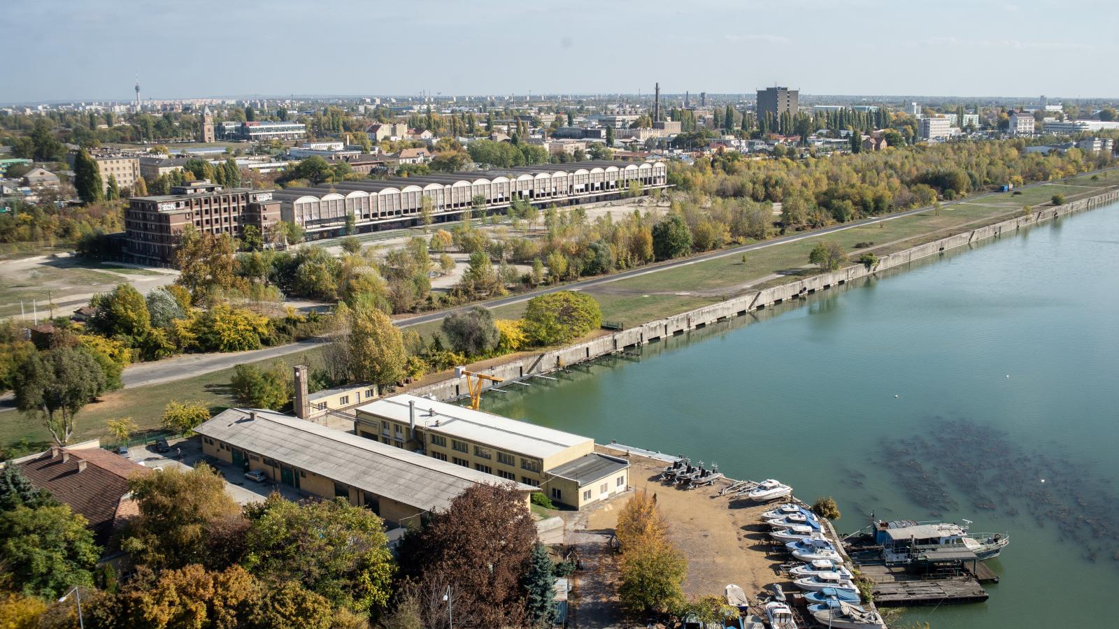 A leendő helyszín, ahol 10-12 ezer diáknak épül szállás