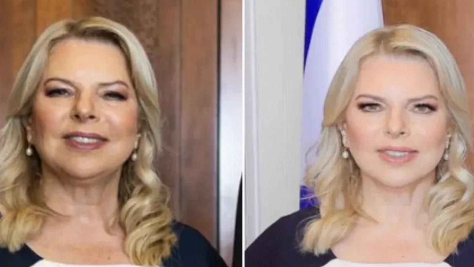 Annyira szétretusáltatta a fotóját Benjamin Netanjahu felesége, hogy a fotósok már fel se vállalták