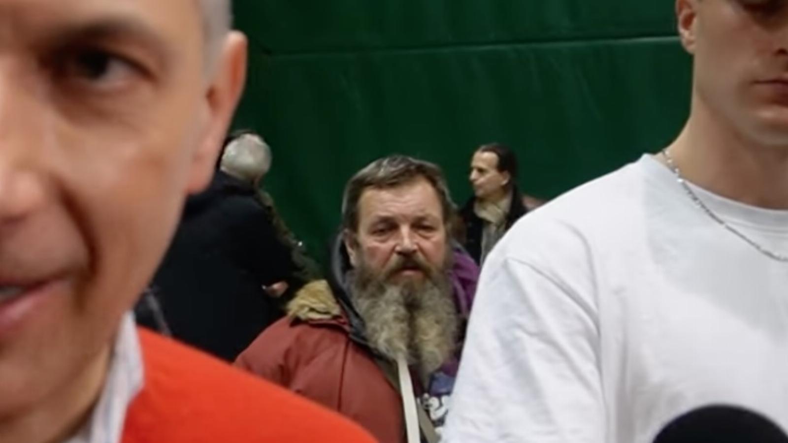 Czédulás József középen a Lázár Jánossal készített miniinterjúnk alatt