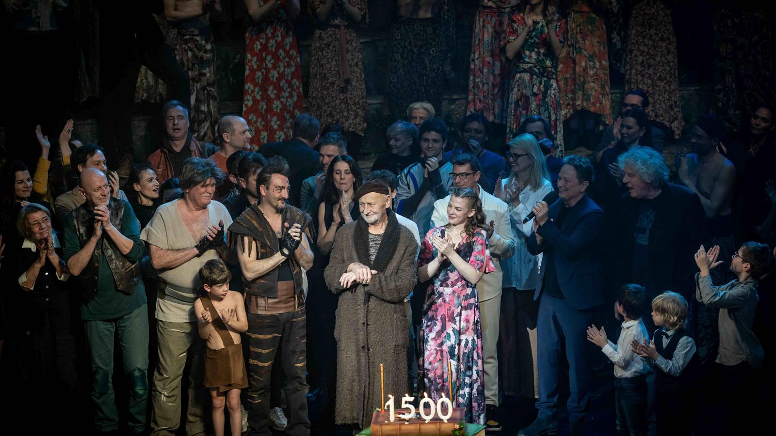 Szerda este 1500. alkalommal játszották az épp aznap harmincéves születésnapját ünneplő előadást