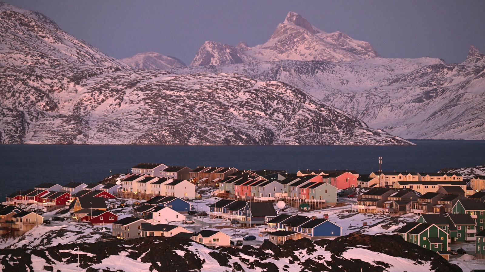 A gyönyörű sziget nagy részét jég borítja