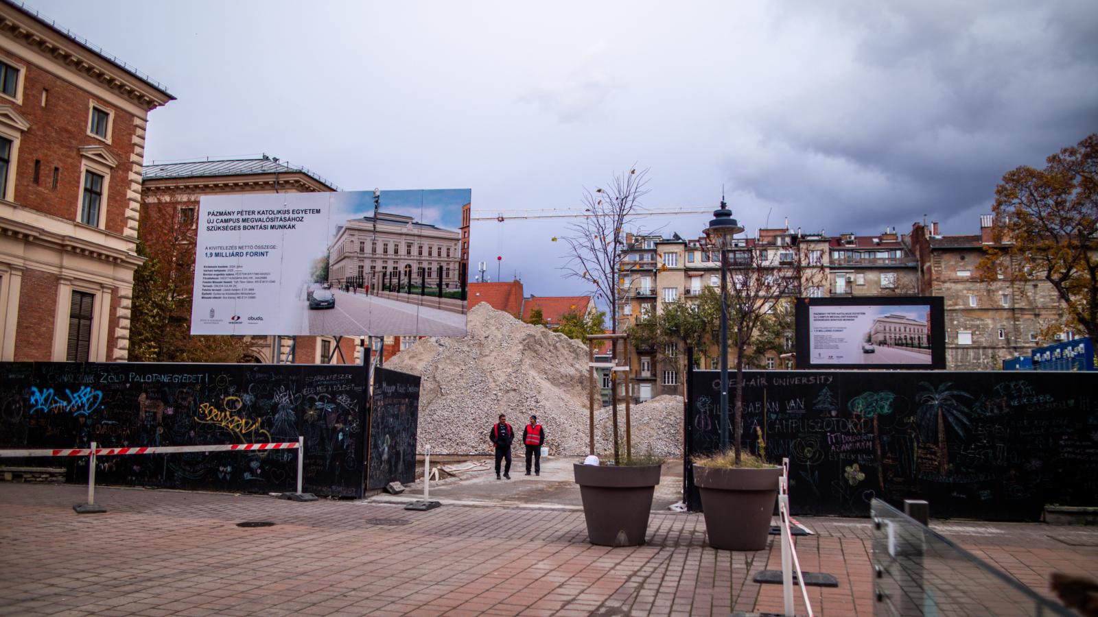Nem indulhat meg a Pázmány Campus építése, azonnali jogvédelmet kapott Józsefváros önkormányzata