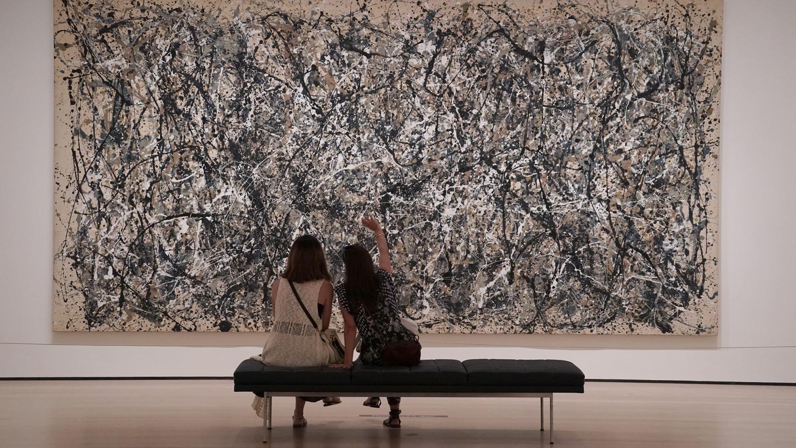 Miért ne lehetne a kutya véletlen kacskaringók őrjöngése, mint Pollocknál?