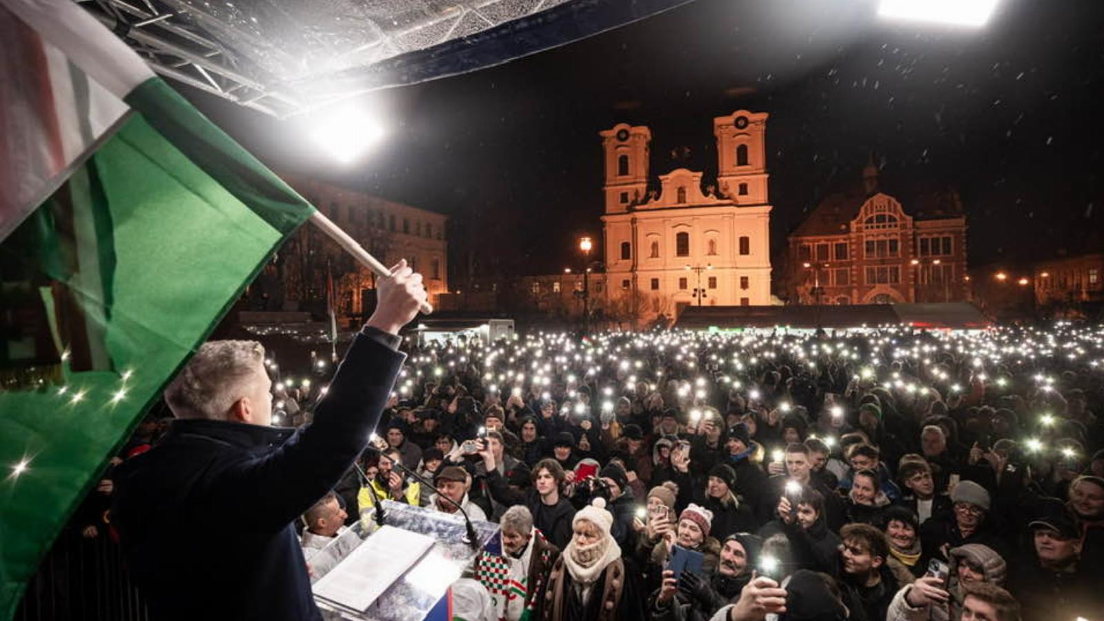 Magyar Péter országjárásba kezdett, Miskolcon üzent Jakab Péternek is