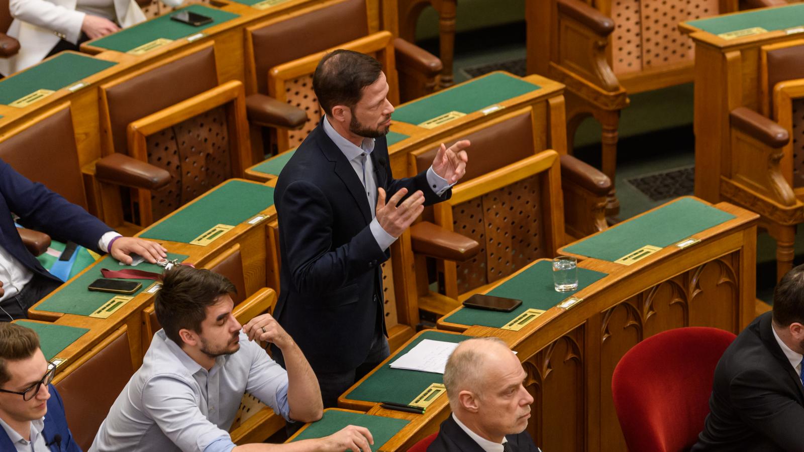 Tordai Bence az Országgyűlés február 23-i ülésén