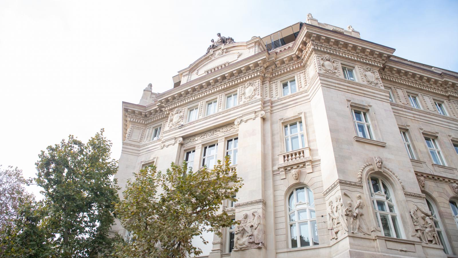 A Magyar Nemzeti Bank épülete 