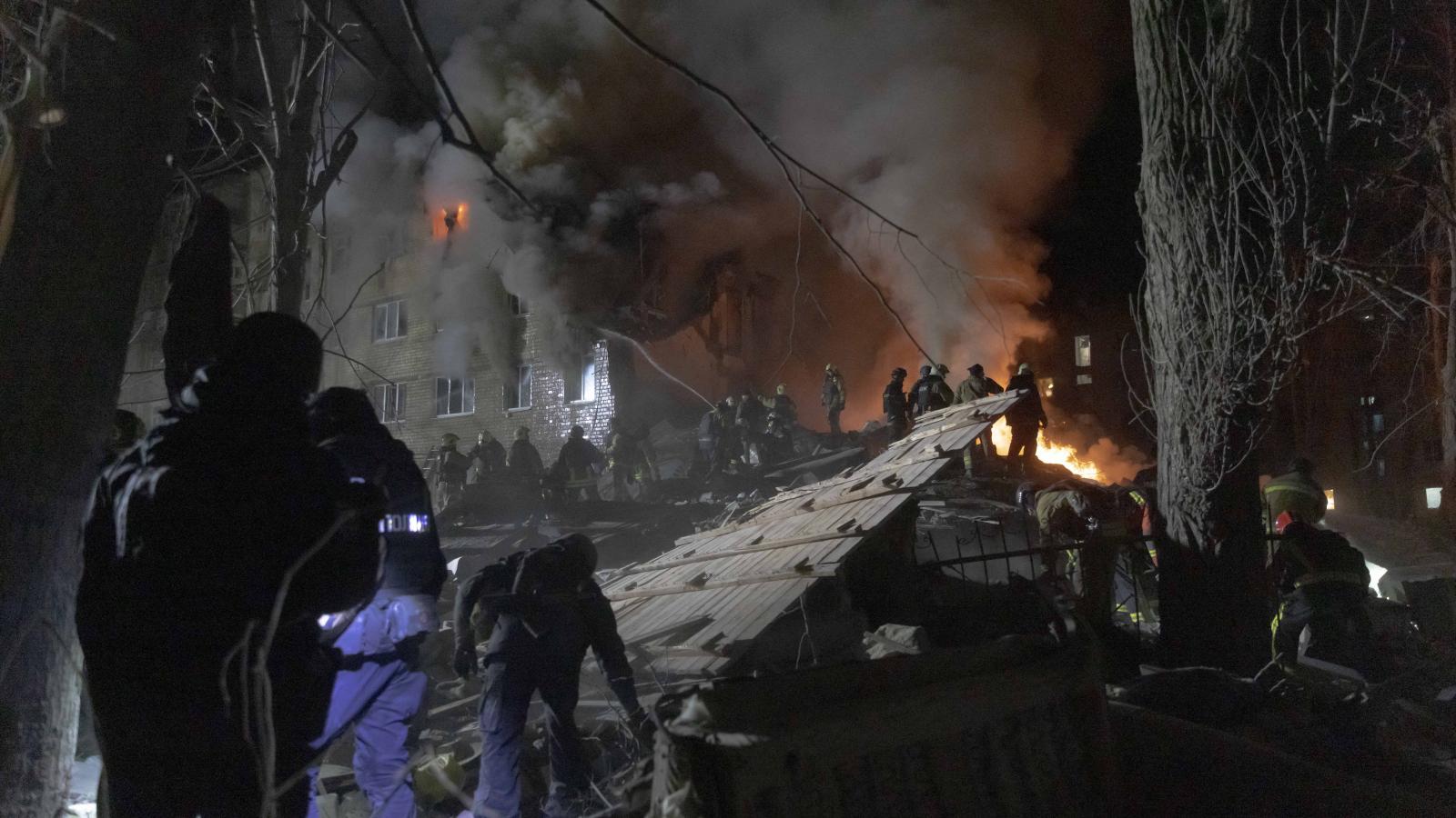 Harkivi lakóházra mértek csapást az oroszok, heten meghaltak, köztük két gyerek