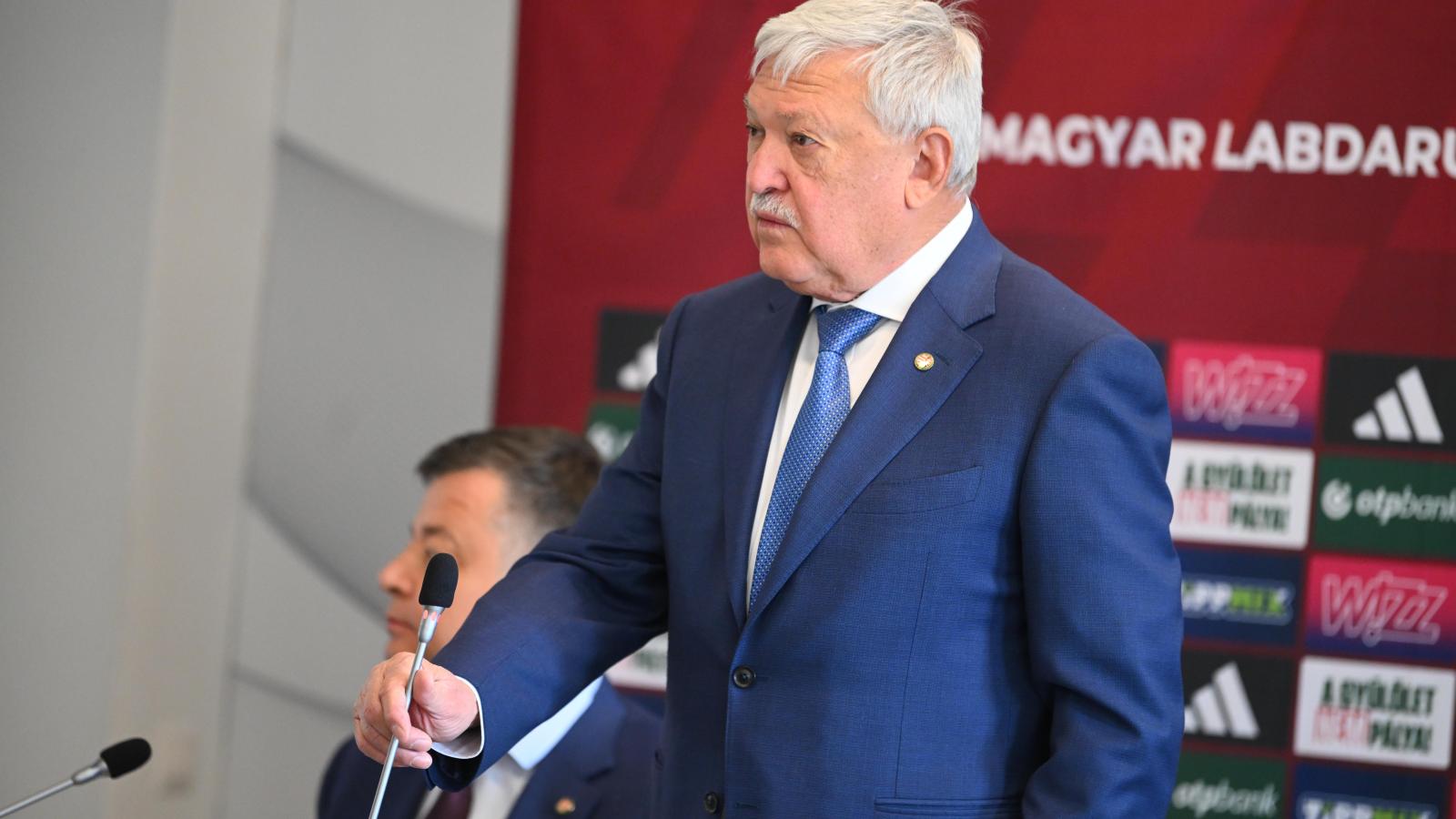 Csányi Sándor, az MLSZ elnöke – korábbi felvétel