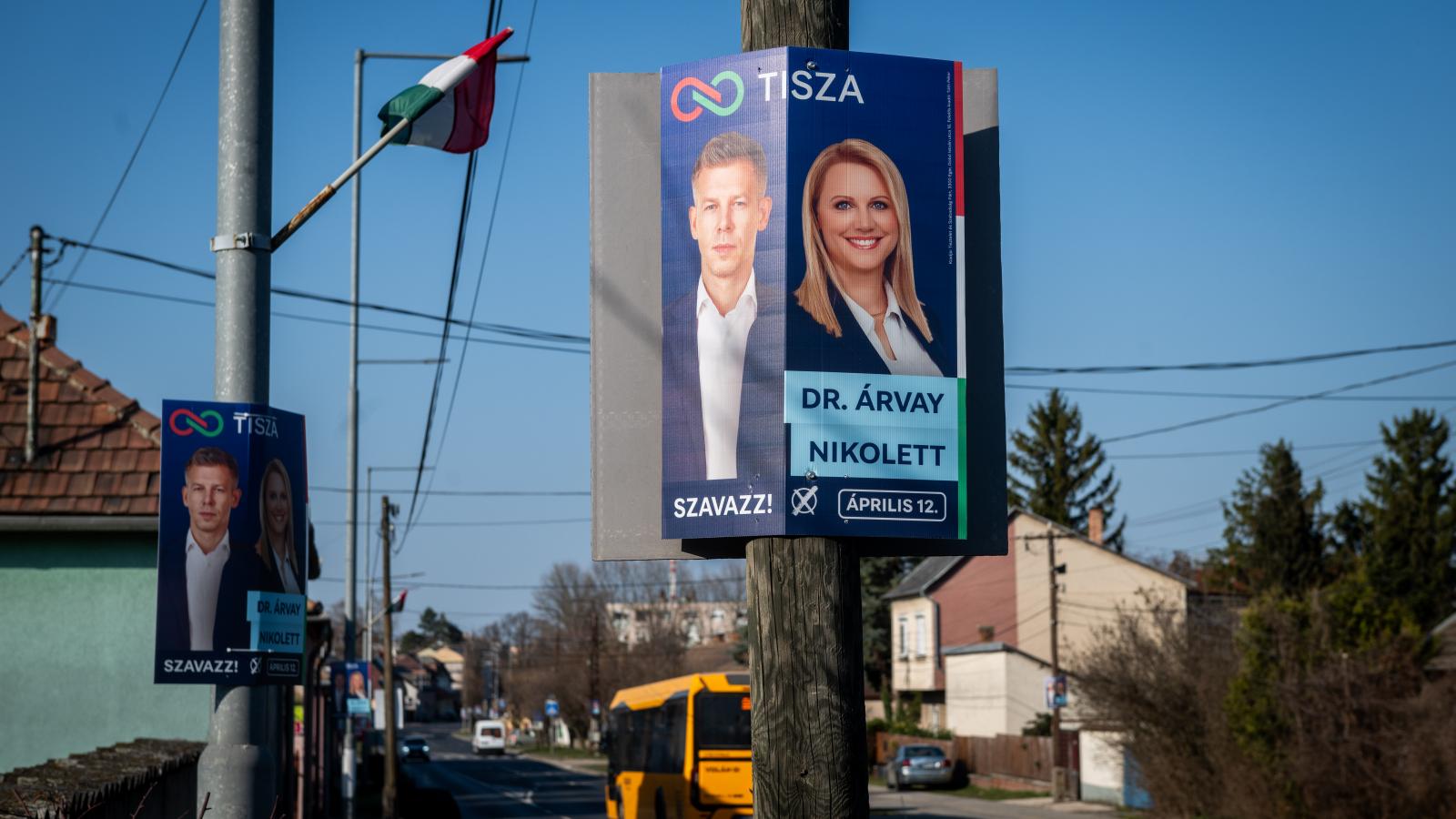 Komáromban látványosan erősödött a Tisza a ­2024-es EP-választás óta