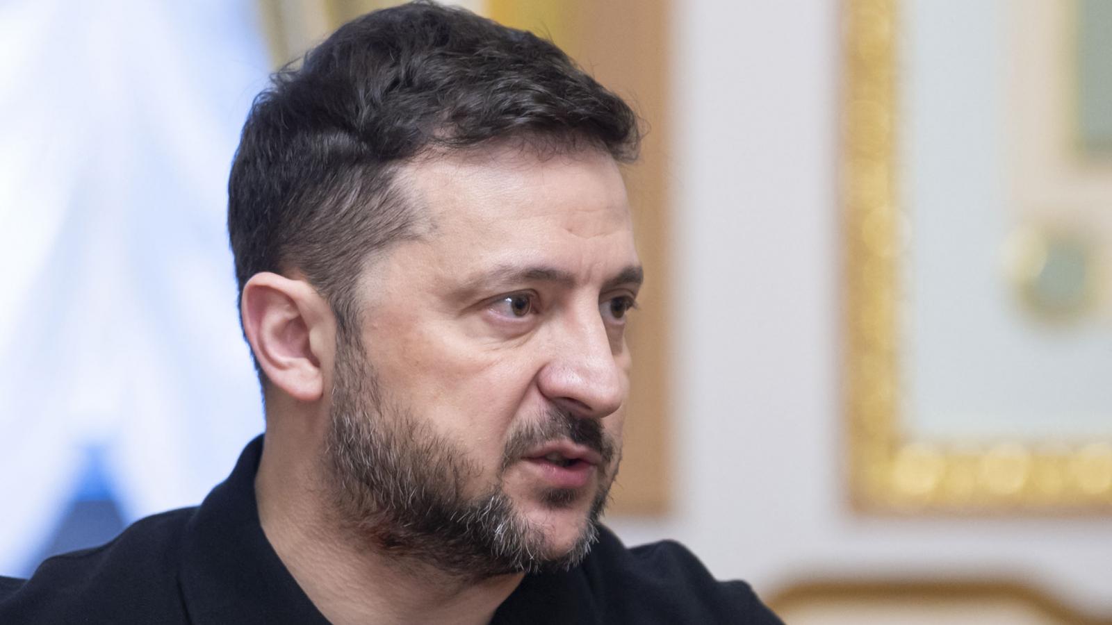 Volodimir Zelenszkij március 15-én.