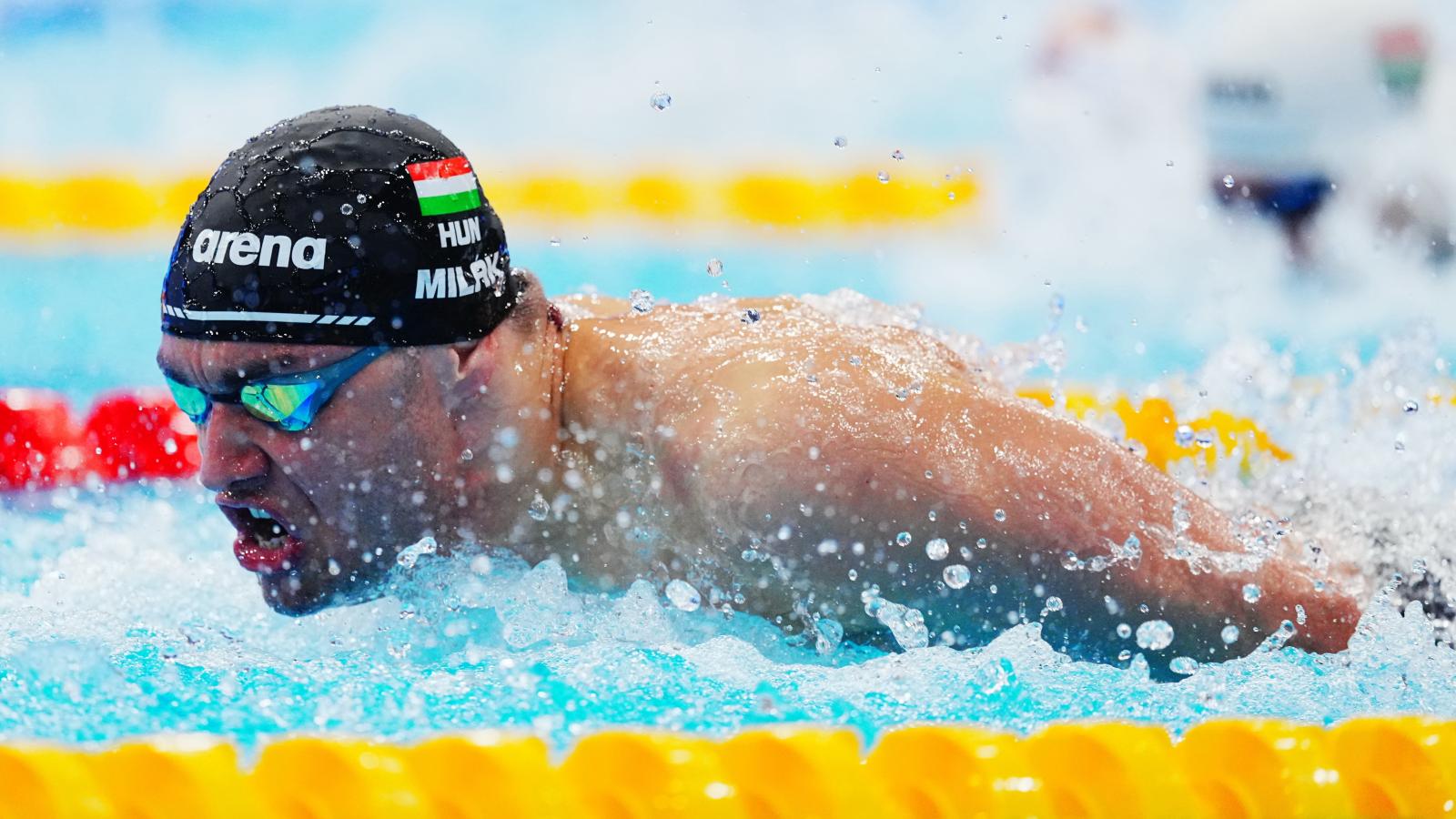 Milák Kristóf 100 méter pillangó soproni döntőjében