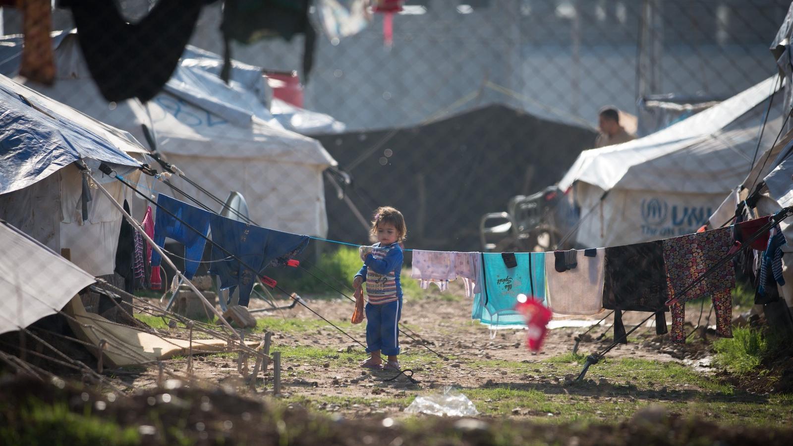 Illusztráció. Menekült krízis Észak-Irak. Fotó: Matt Cardy/Getty Images 