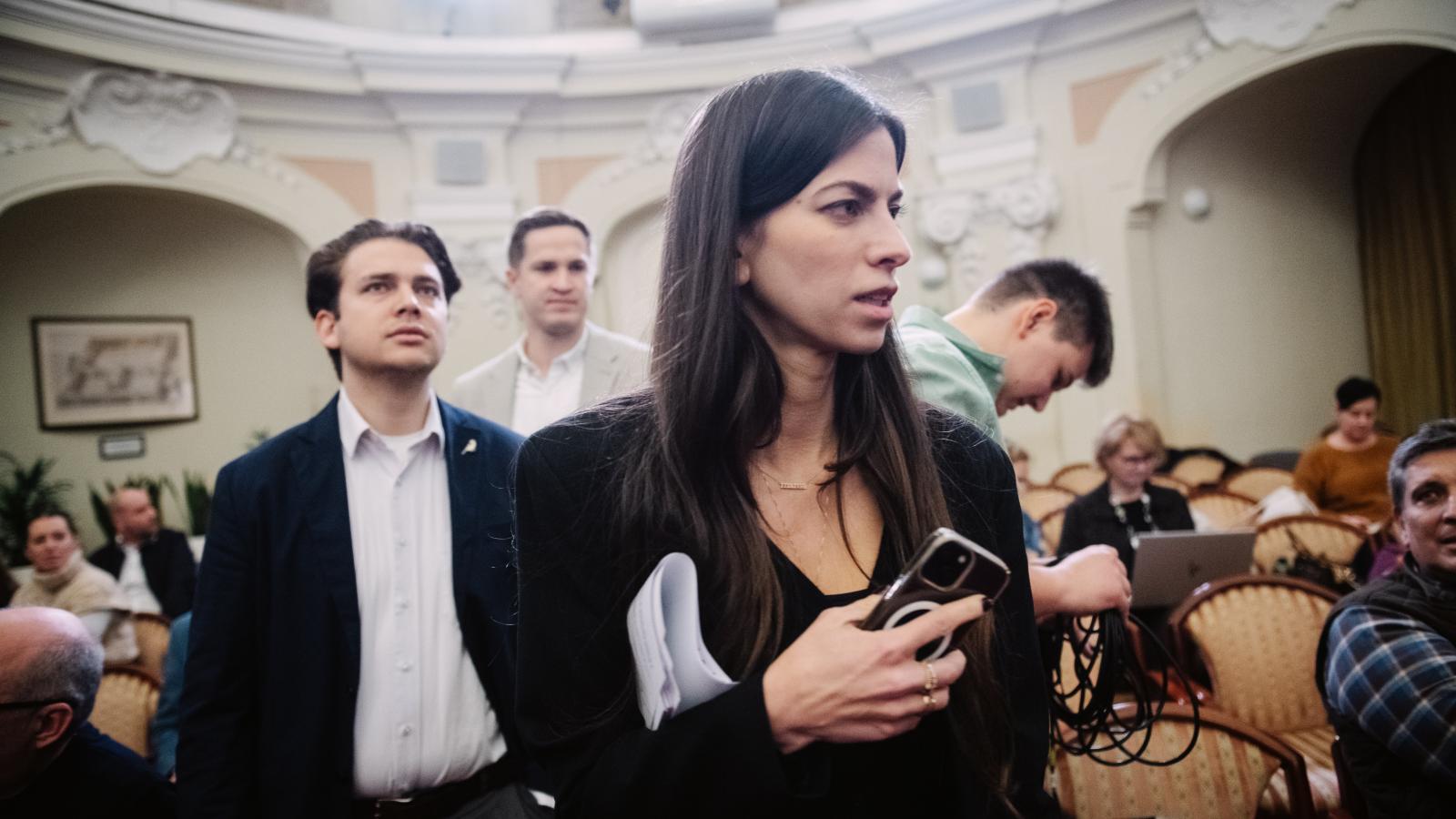 Szentkirályi Alexandra még a Fidesz fővárosi frakcióvezetőjeként – korábbi felvétel