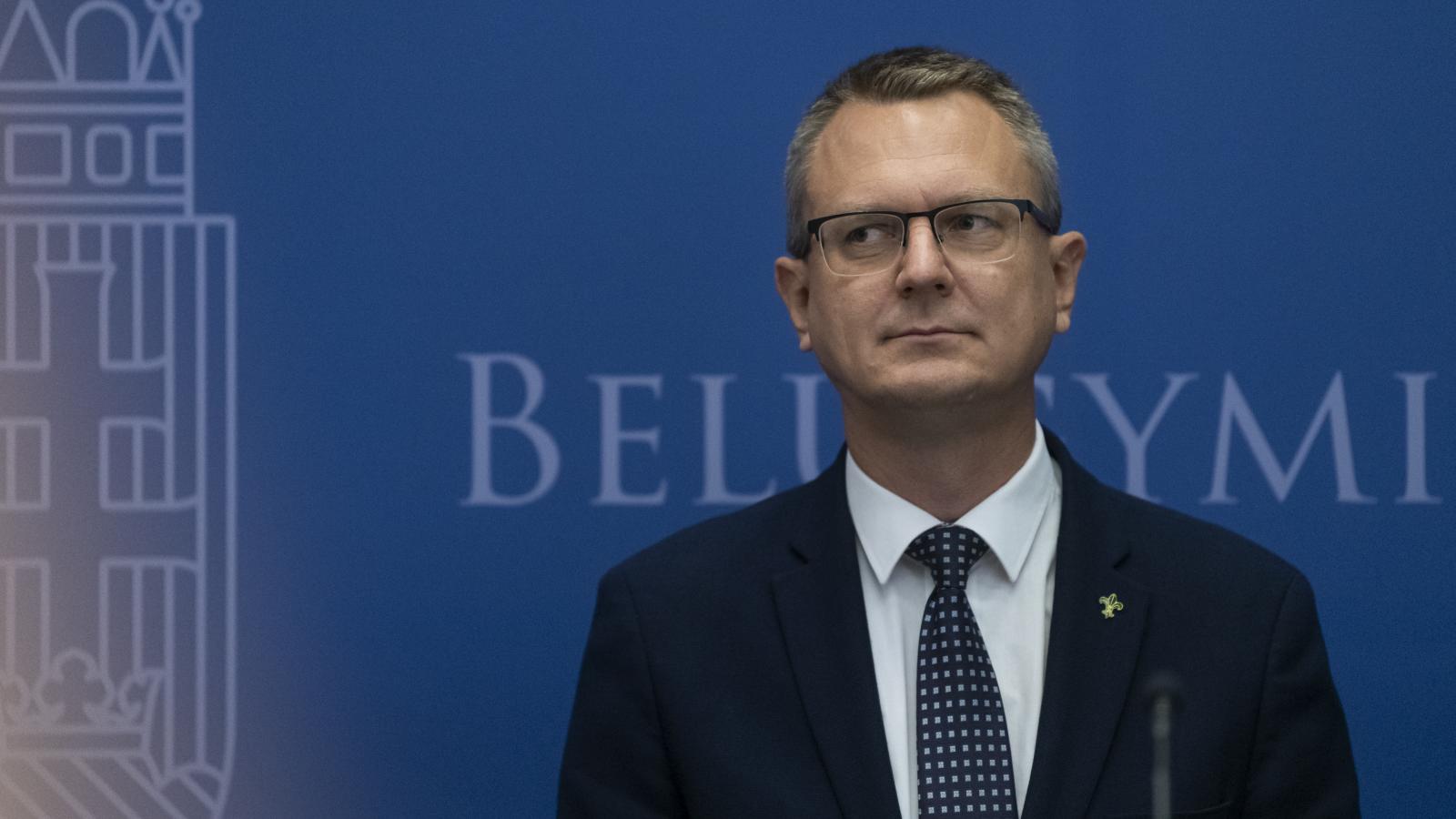 Rétvári Bence még a Belügyminisztérium államtitkáraként – korábbi felvétel