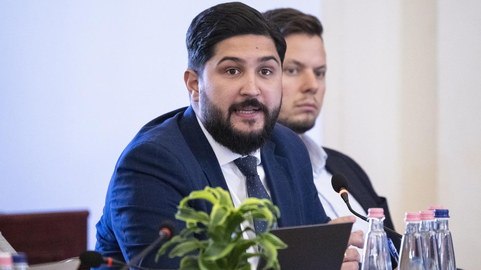 Radics Béla a Fővárosi Közgyűlés ülésén 2025. október 29-én