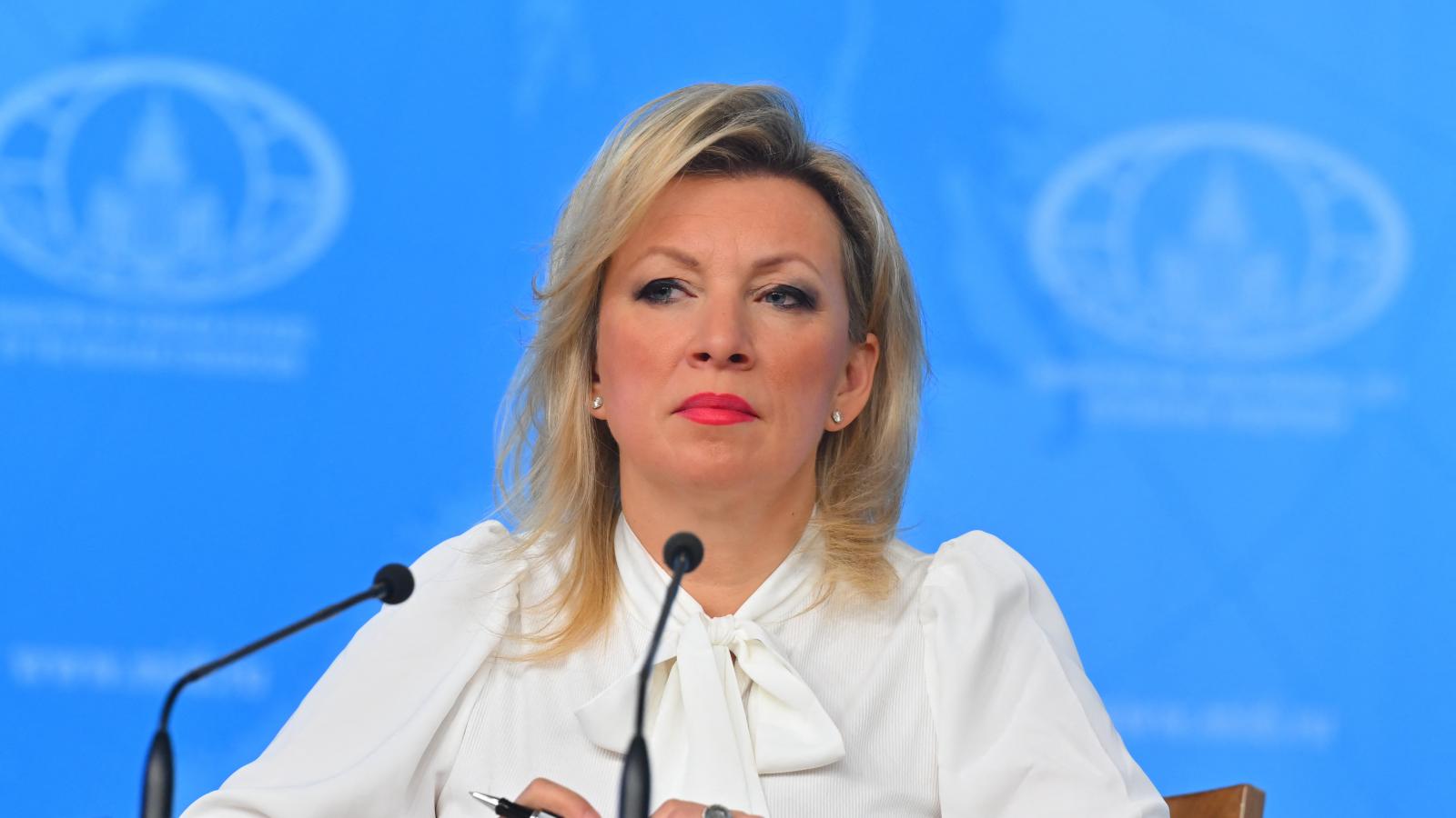 Marija Zaharova orosz külügyi szóvivő