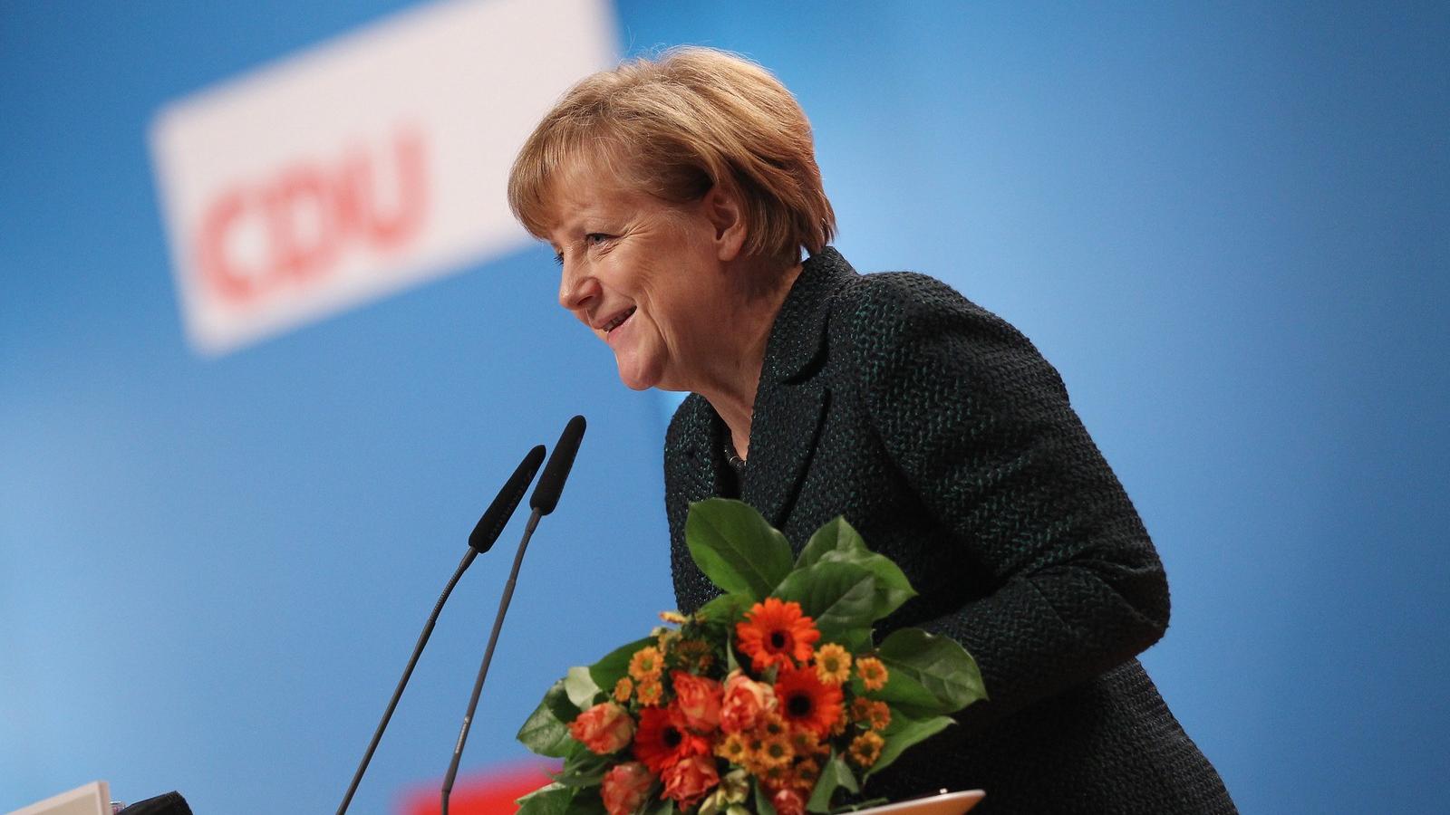 Németország, Köln 2014 december 9,  CDU-választás :Fotó: Sean Gallup / Getty Images)