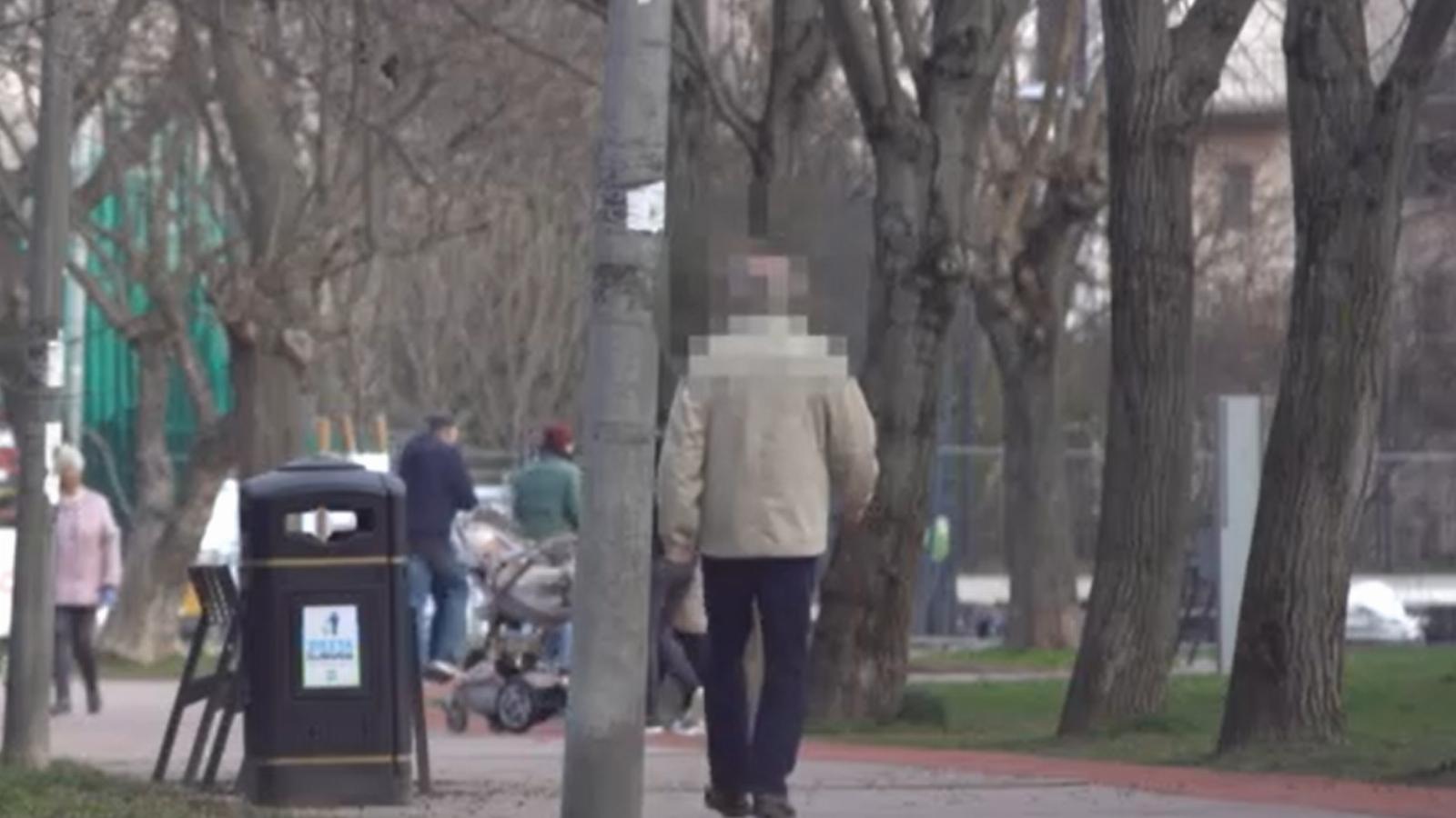 Illusztráció: Kónya Endre a Házon kívül című műsor 2024-es rejtett kamerás felvételén 