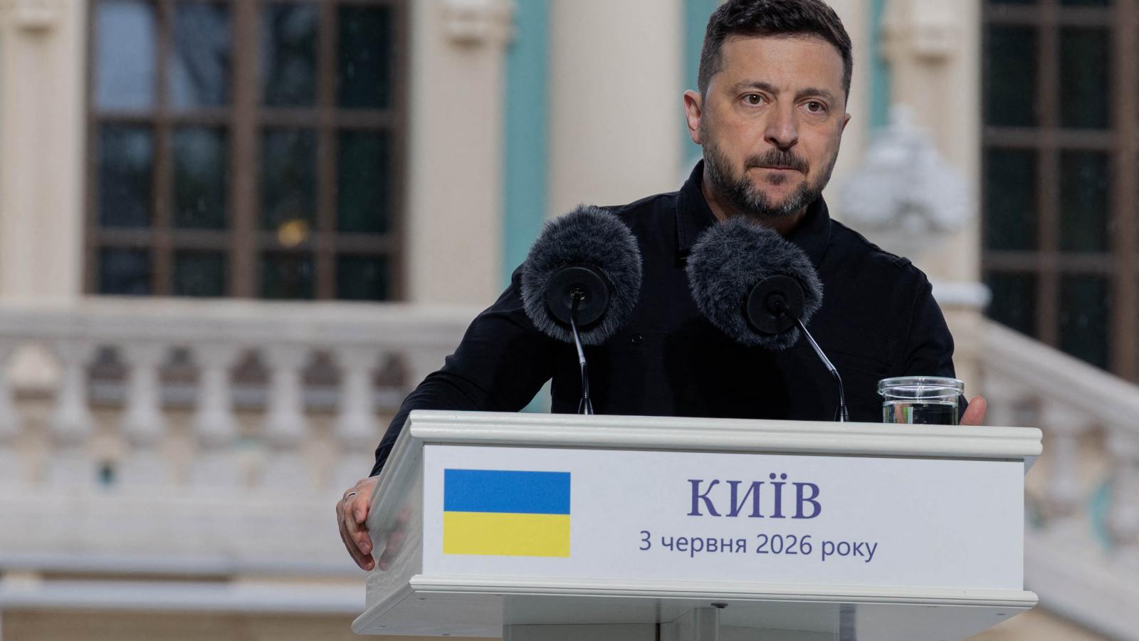 Volodimir Zelenszkij ukrán elnök