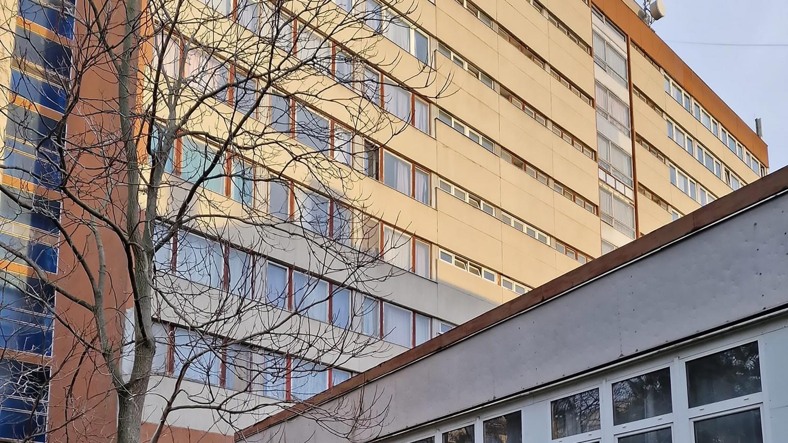 A kollégium épülete