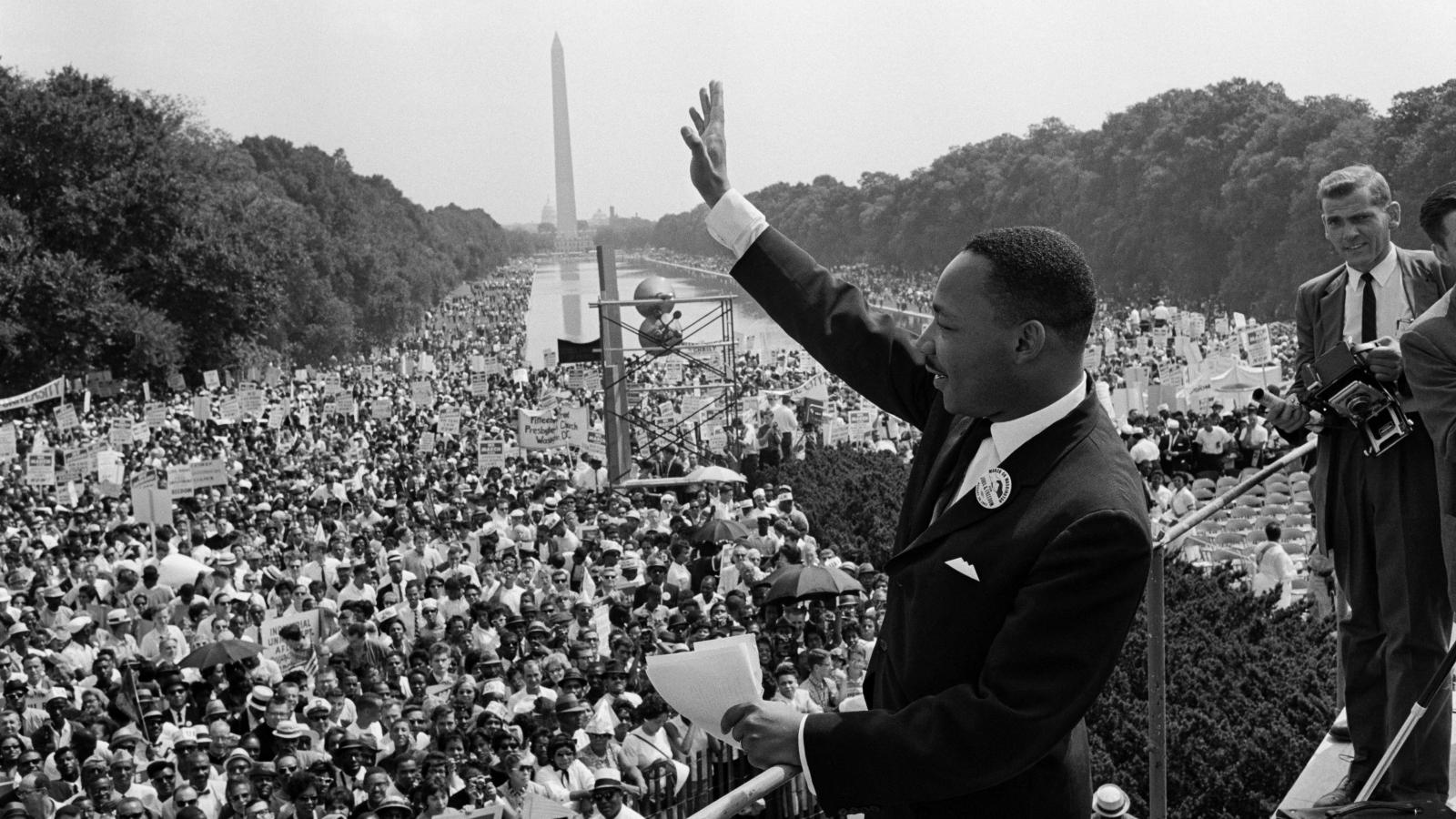 A XX. század morális tetőpontja az 1963-as washingtoni menetelés volt – Martin Luther King (képünkön) szó szerint vette a Függetlenségi nyilatkozatot