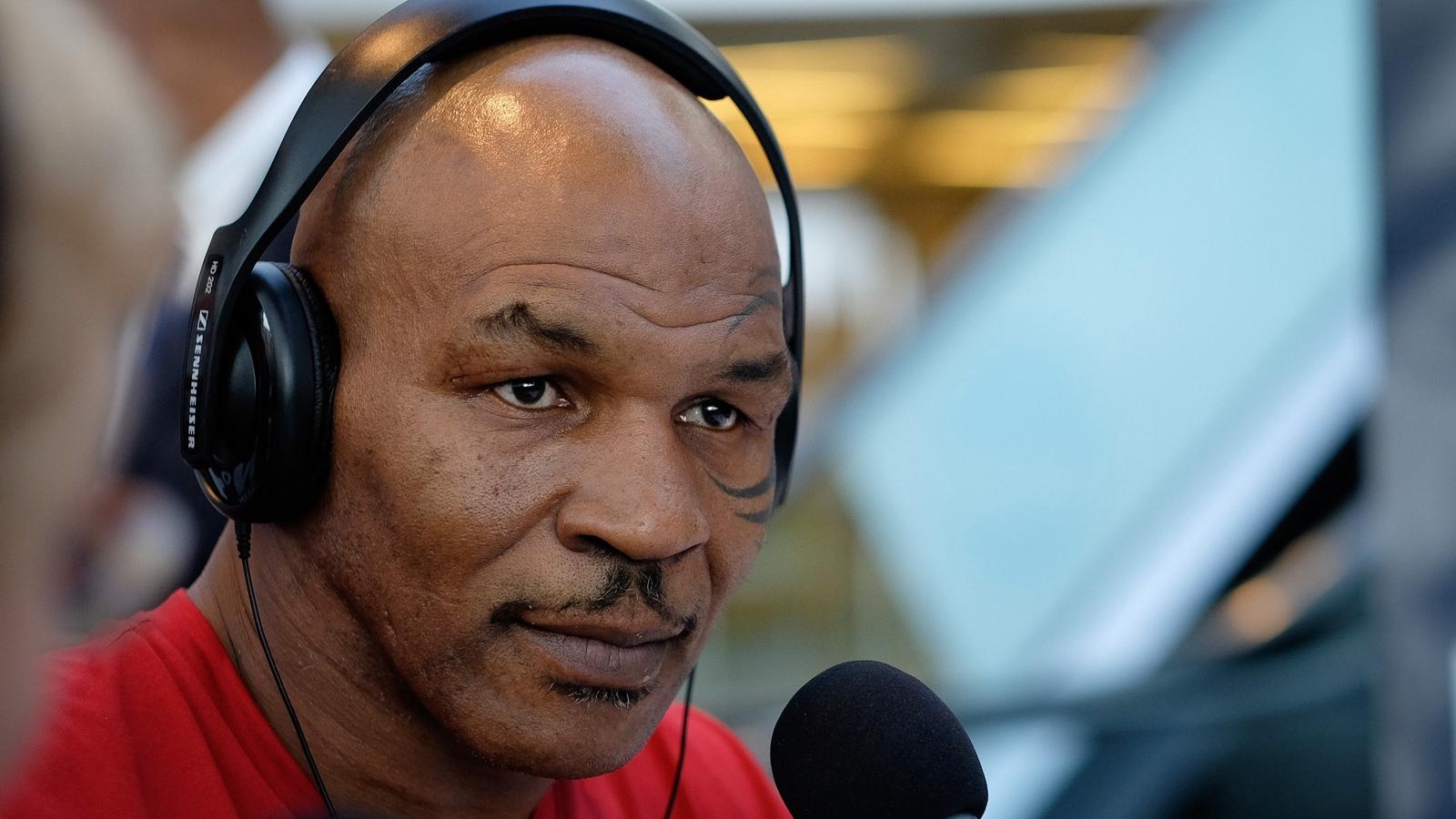 A fotón Mike Tyson. Forrás: Didier Baverel/Getty Images