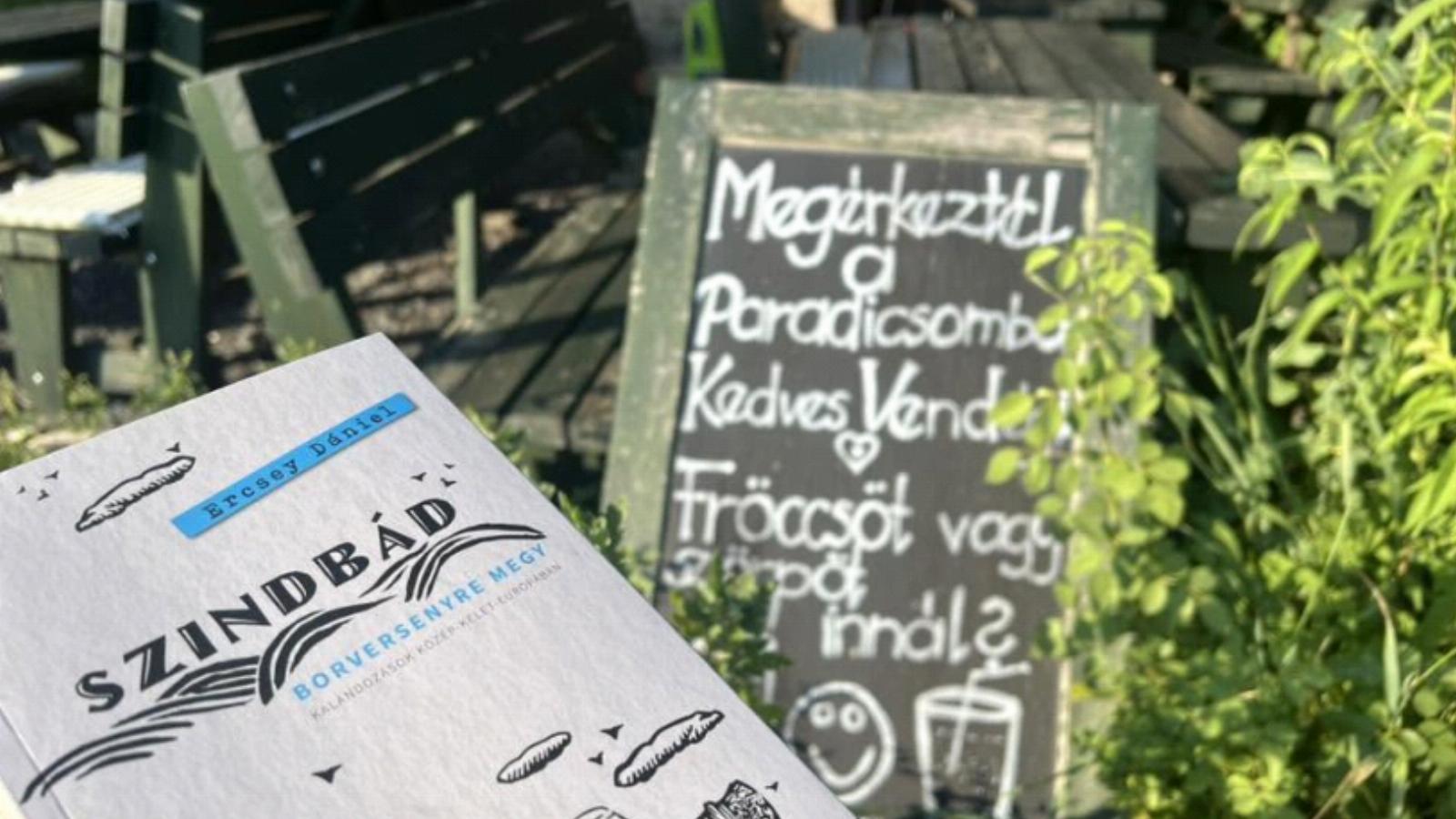 Ercsey Dániel Szindbád borversenyre megy című kötete most a legjobb borkönyv, Janos von Beőthy pincészetében is erről esett szó