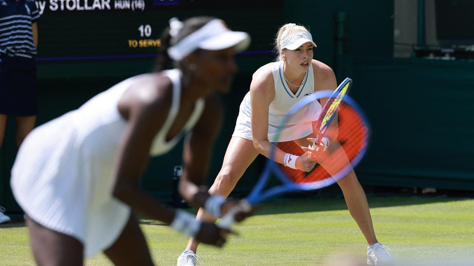 Stollár Fanny két versenyszámban is menetel Wimbledonban