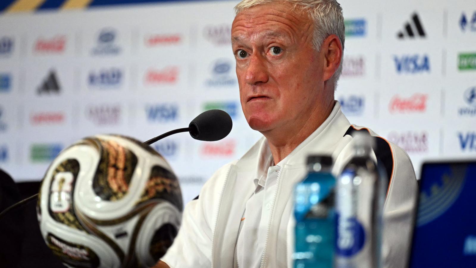 Didier Deschamps, a franciák búcsúzó szövetségi kapitánya