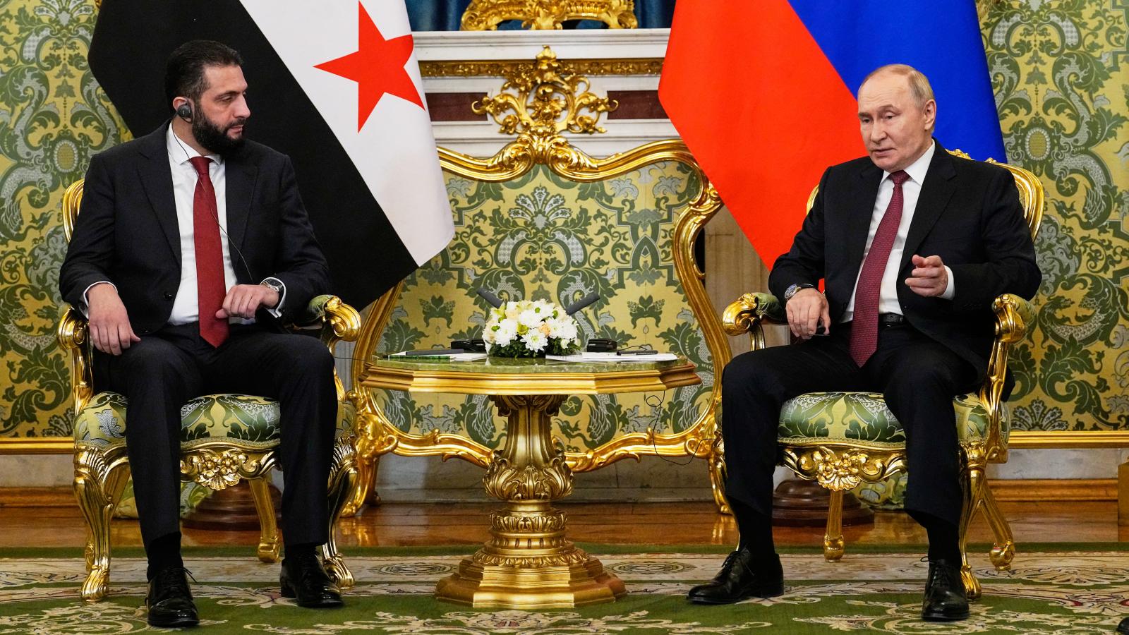 Ahmed al-Saraa és Putyin sokáig egyeztettek a mostani megállapodás előtt