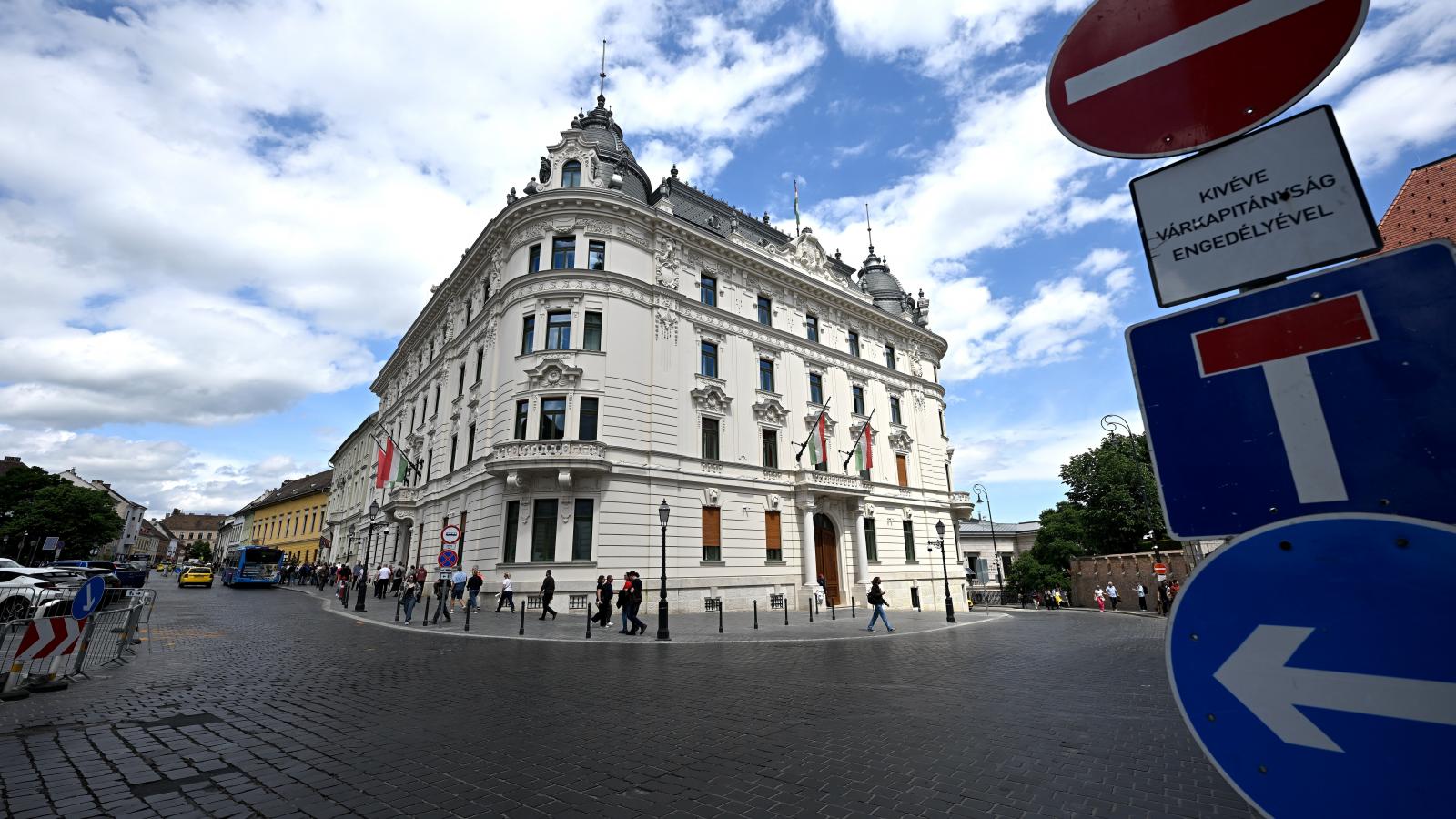 A Szociális és Családügyi Minisztérium épülete 