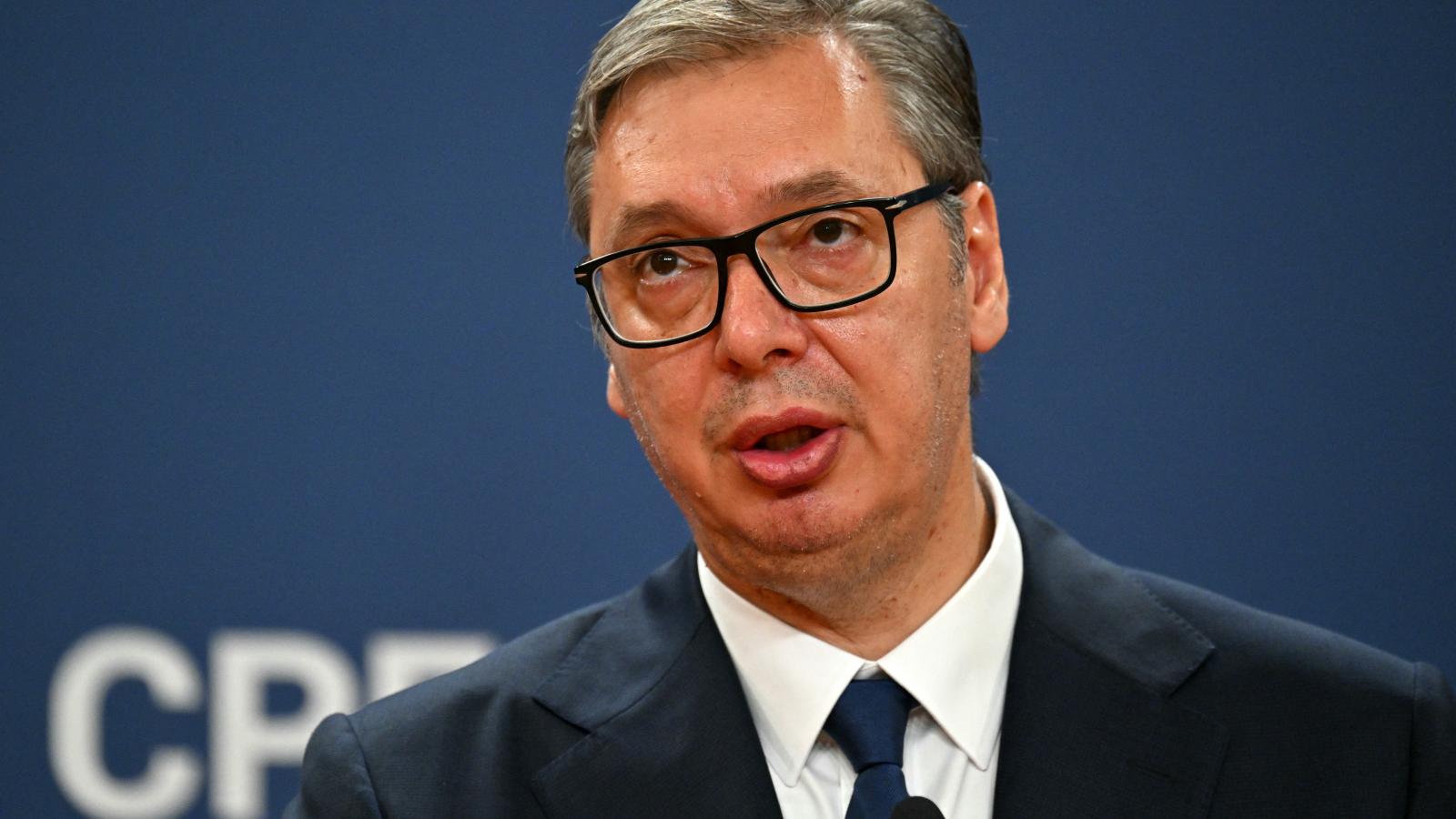 Aleksandar Vučić szerb elnök