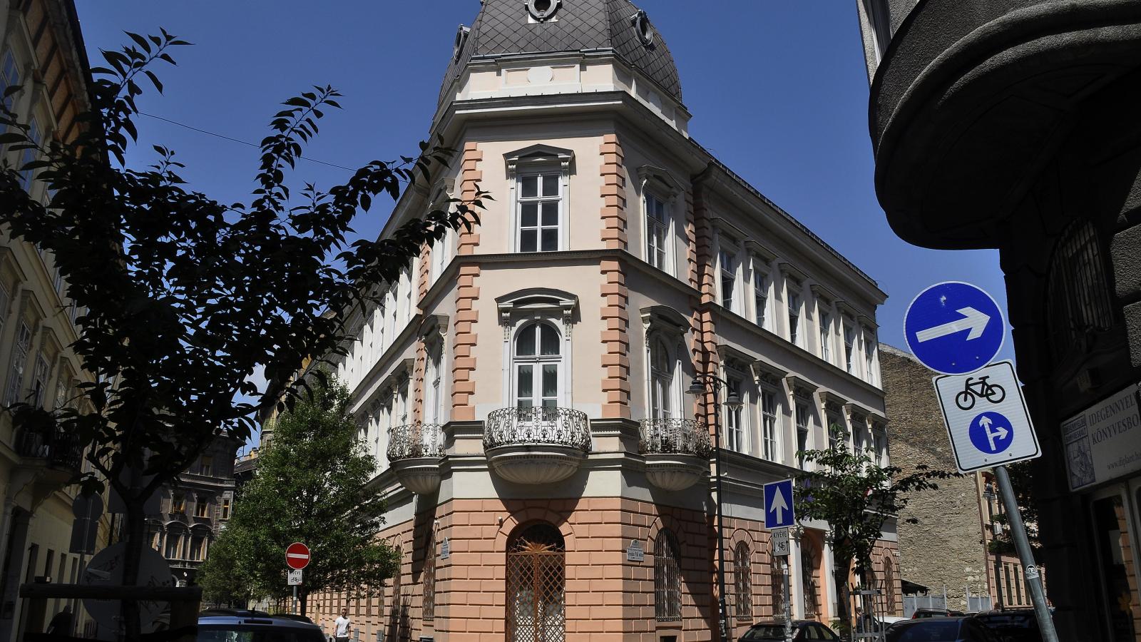 A Nemzeti Kulturális Alap székháza a főváros VIII. kerületében, a Gyulai Pál utcában