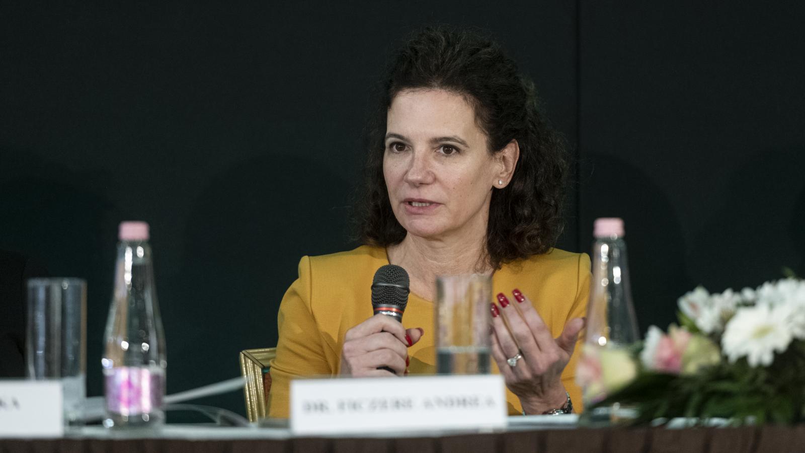 Ficzere Andrea a 2022-es kórházszövetségi konferencián