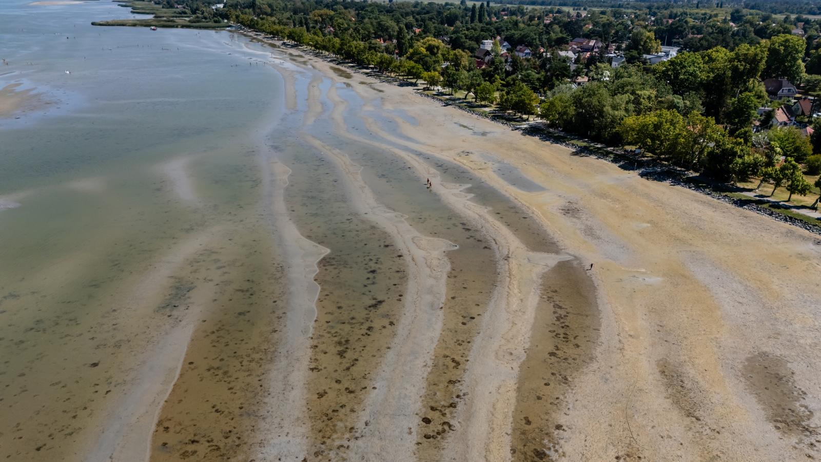 Balatonfenyves partszakasza 2026. augusztus 19-én