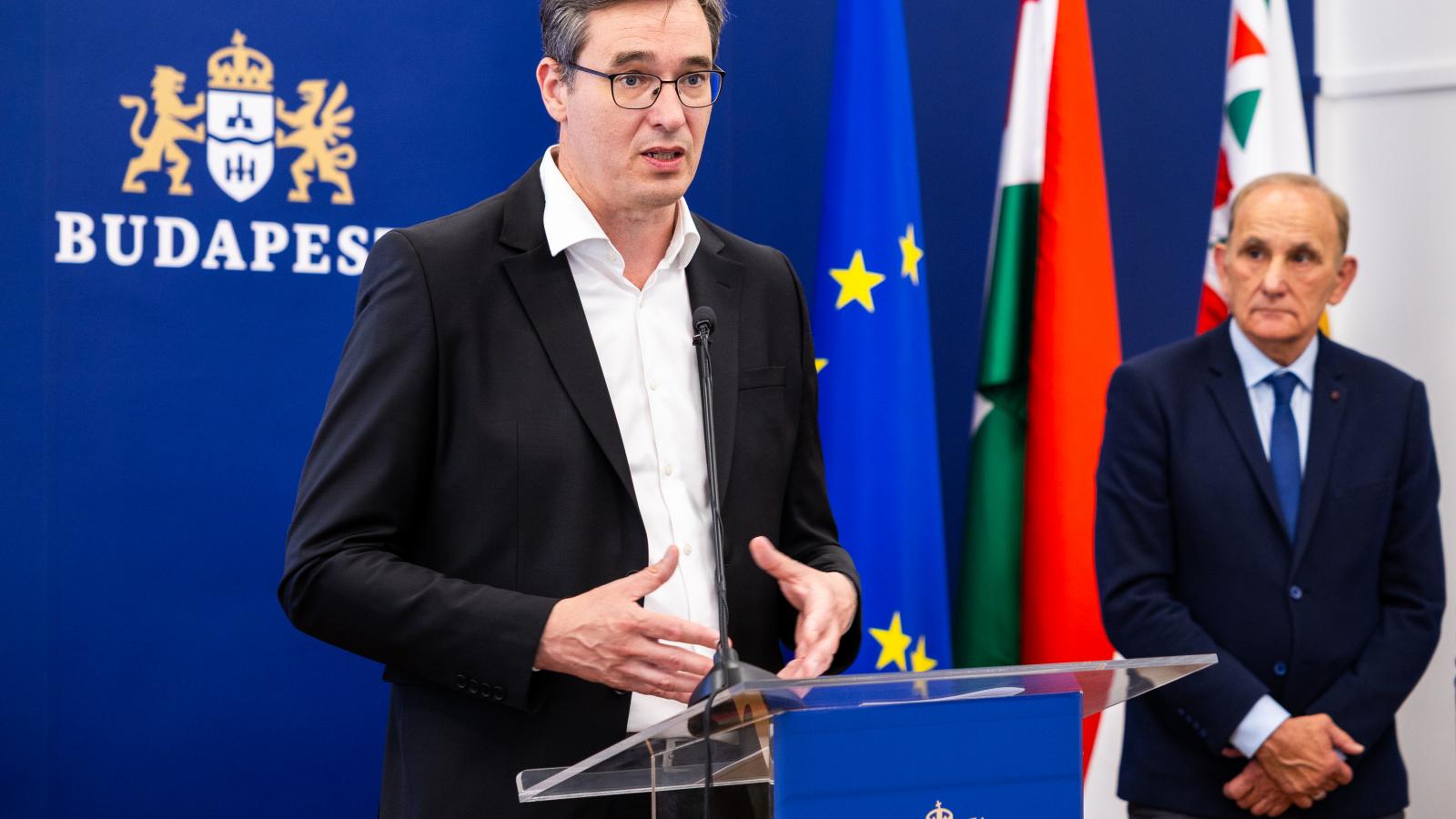 Karácsony Gergely és Gémesi György