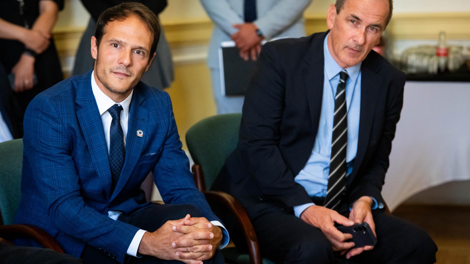Constantinovits Miklós és Hegedűs Zsolt augusztus 25-én