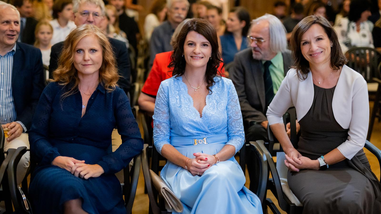 Dr. Baji Zsófia, dr. Bálint Erika és dr. Menyhart Otília