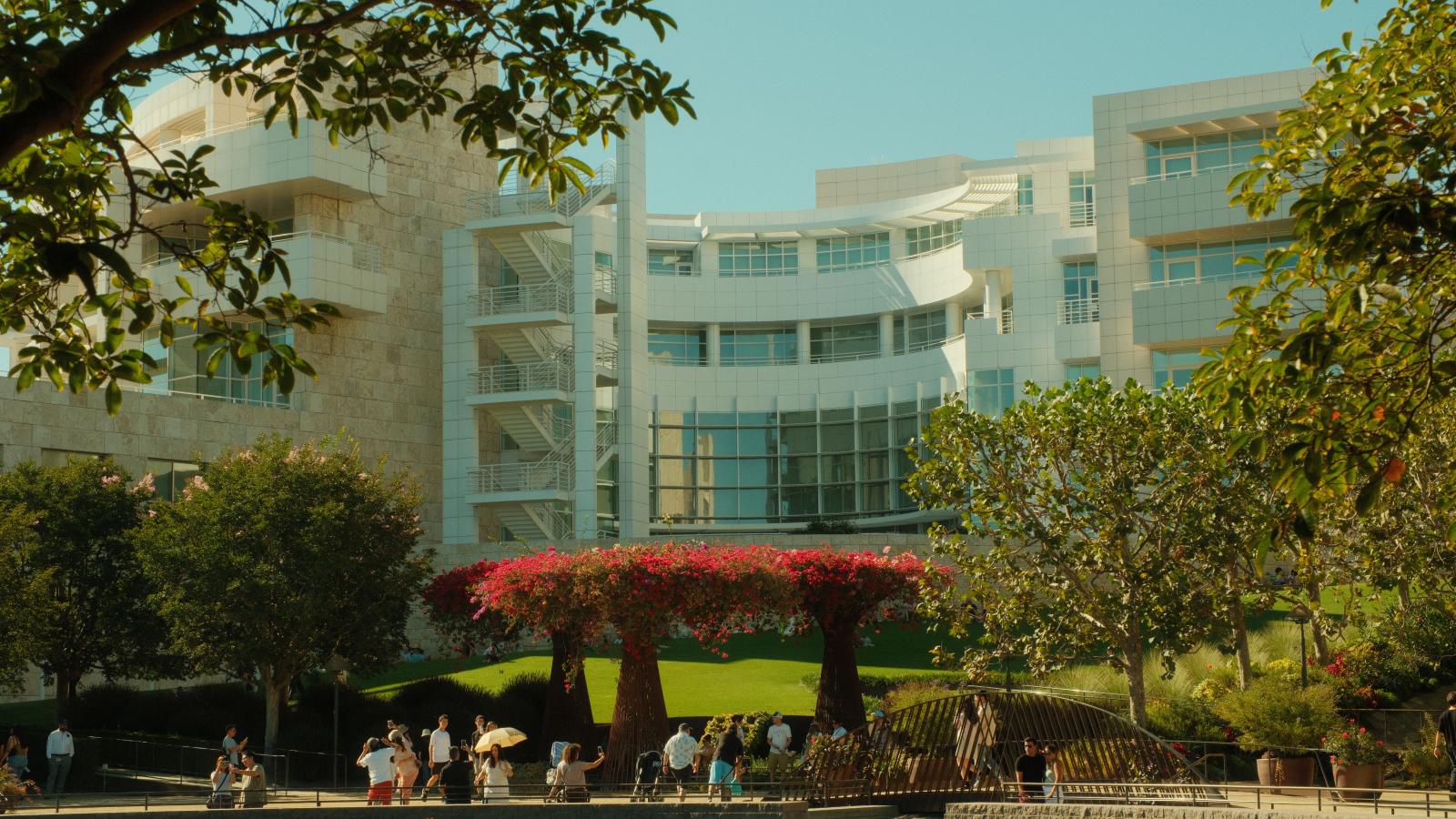 A Los Angeles-i Getty Center – az intézmény egyike azoknak, amelyek rugalmasabb múzeumi klímaszabályokat alkalmaznak