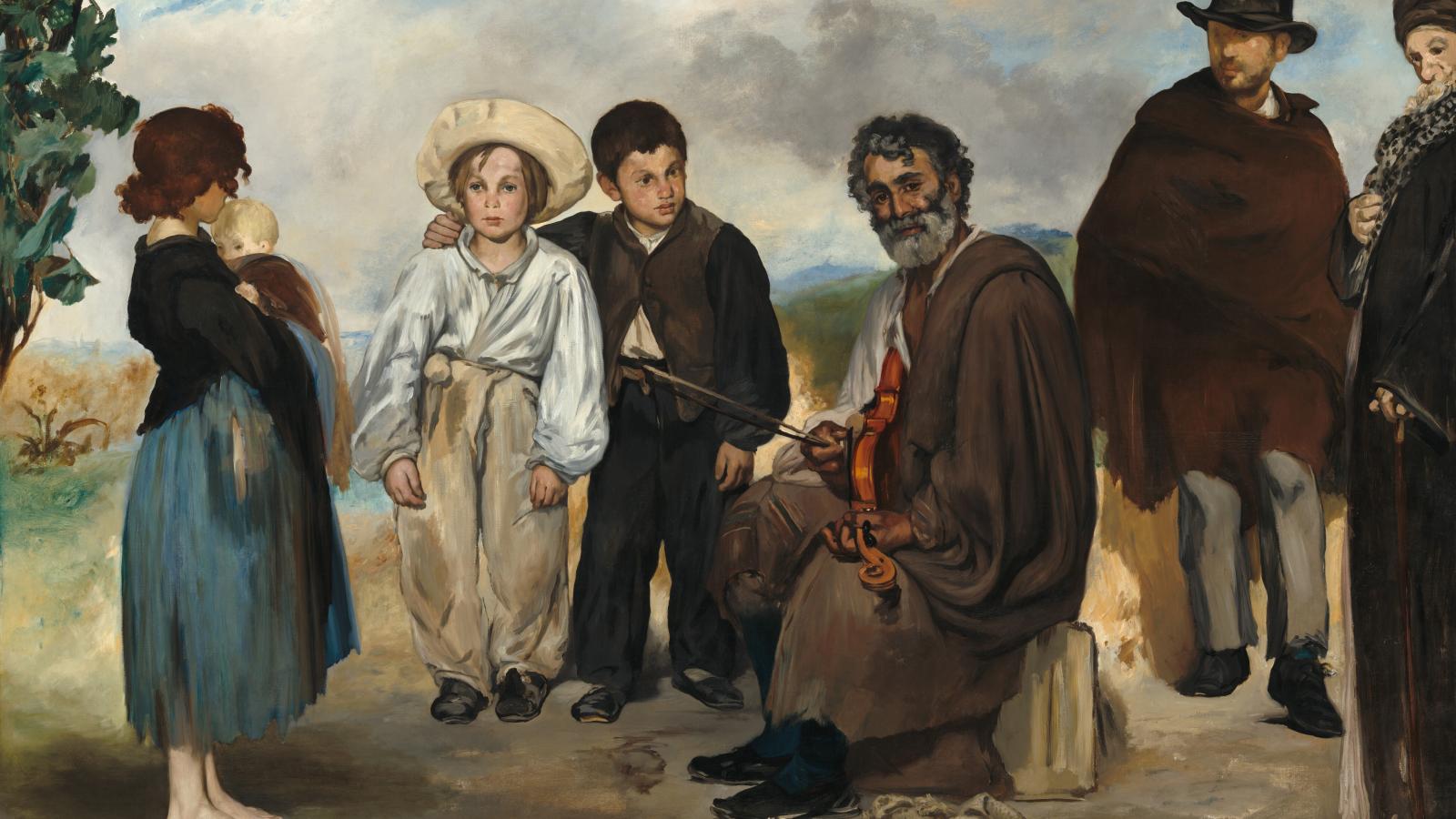 Édouard Manet: Az öreg muzsikus