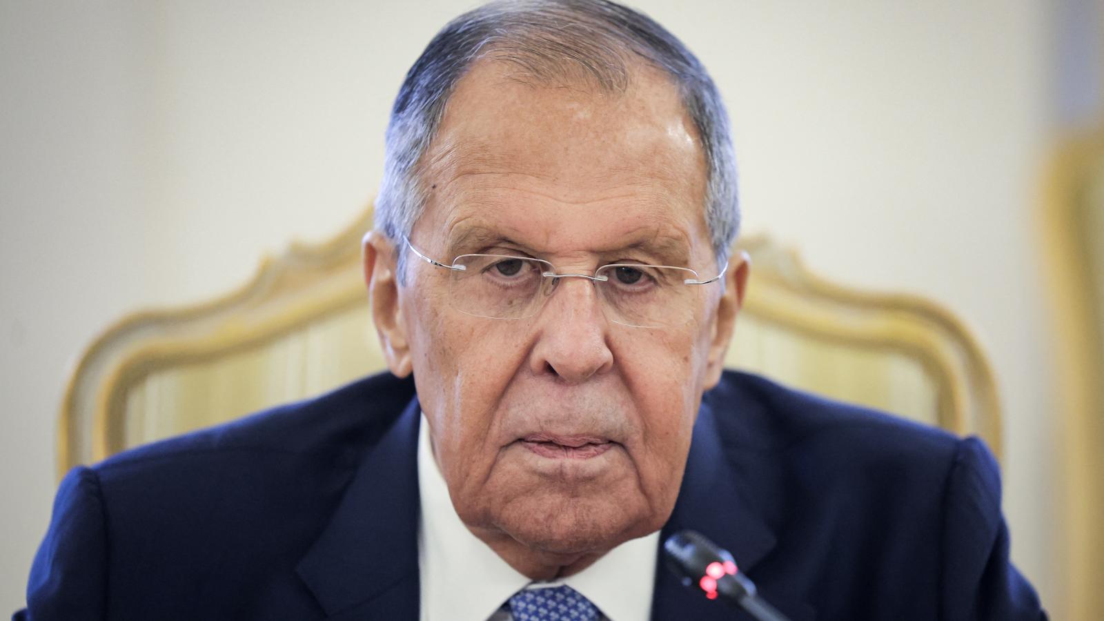 Szergej Lavrov orosz külügyminiszter