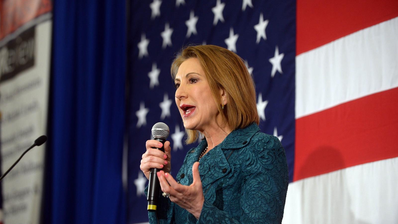 Carly Fiorina. FOTÓ: Darren McCollester/Getty Images