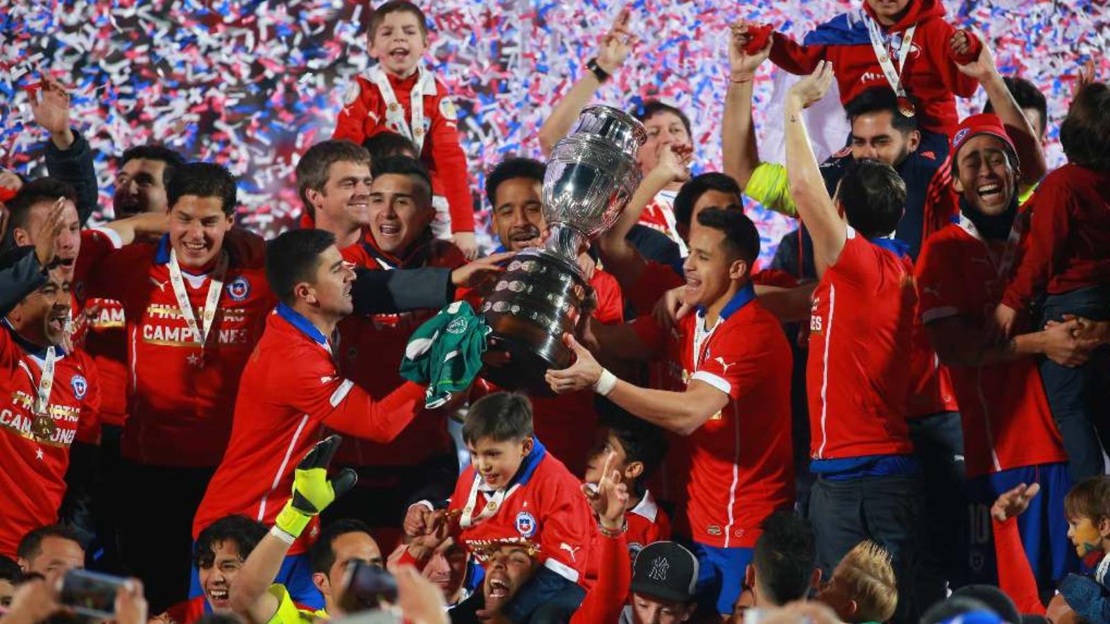 Chile a csúcson! A házigazdák válogatottja most nyerte meg először a Copa Américát FOTÓ: EUROPRESS/GETTY IMAGES/HECTOR VIVAS