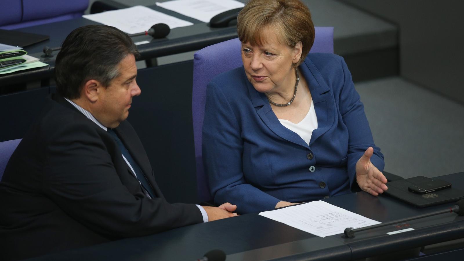 Merkel és Gabriel elvetette a javaslatot. FOTÓ: Sean Gallup/Getty Images