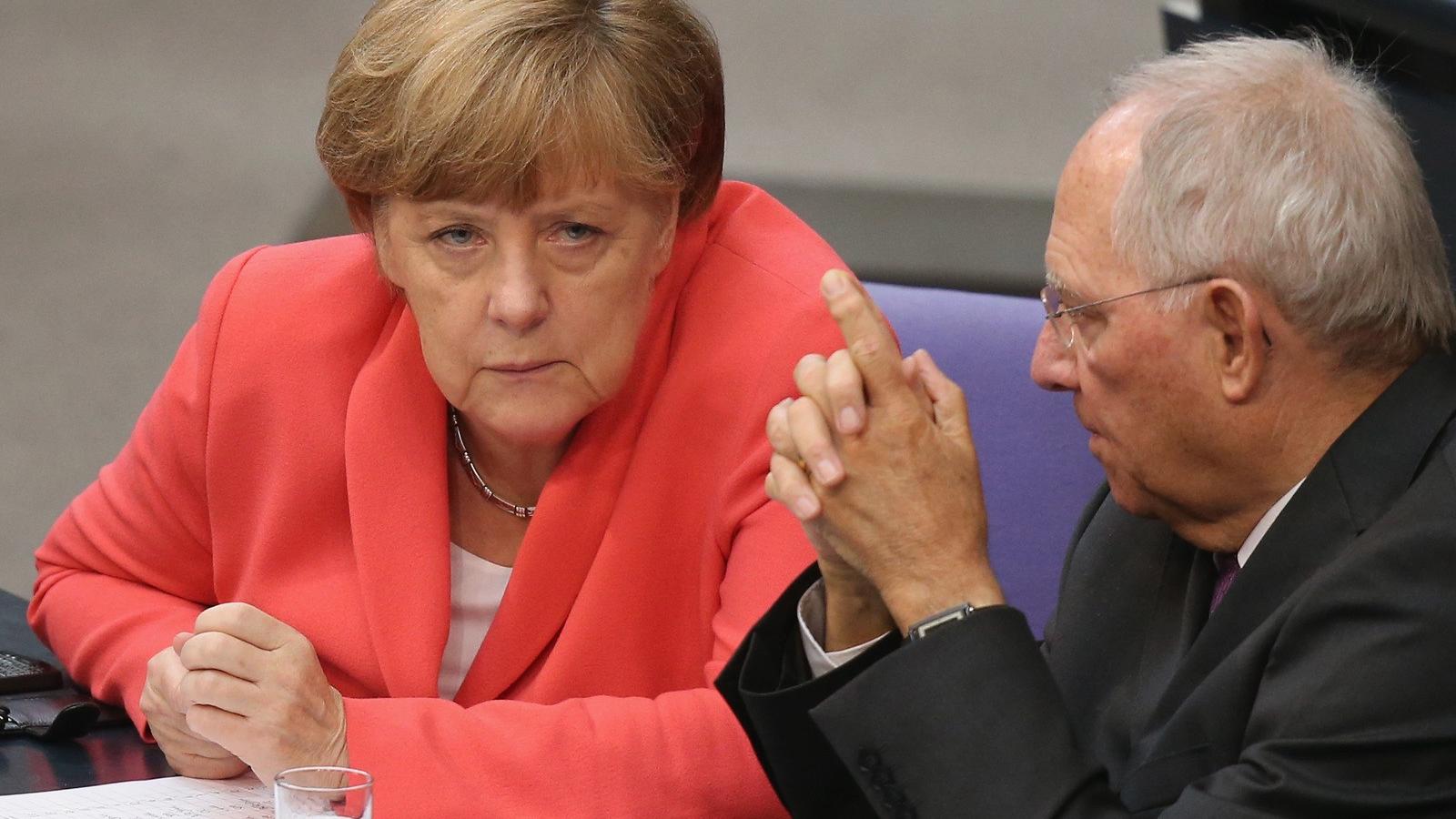 Merkel és Schäuble. FOTÓ: Sean Gallup/Getty Images