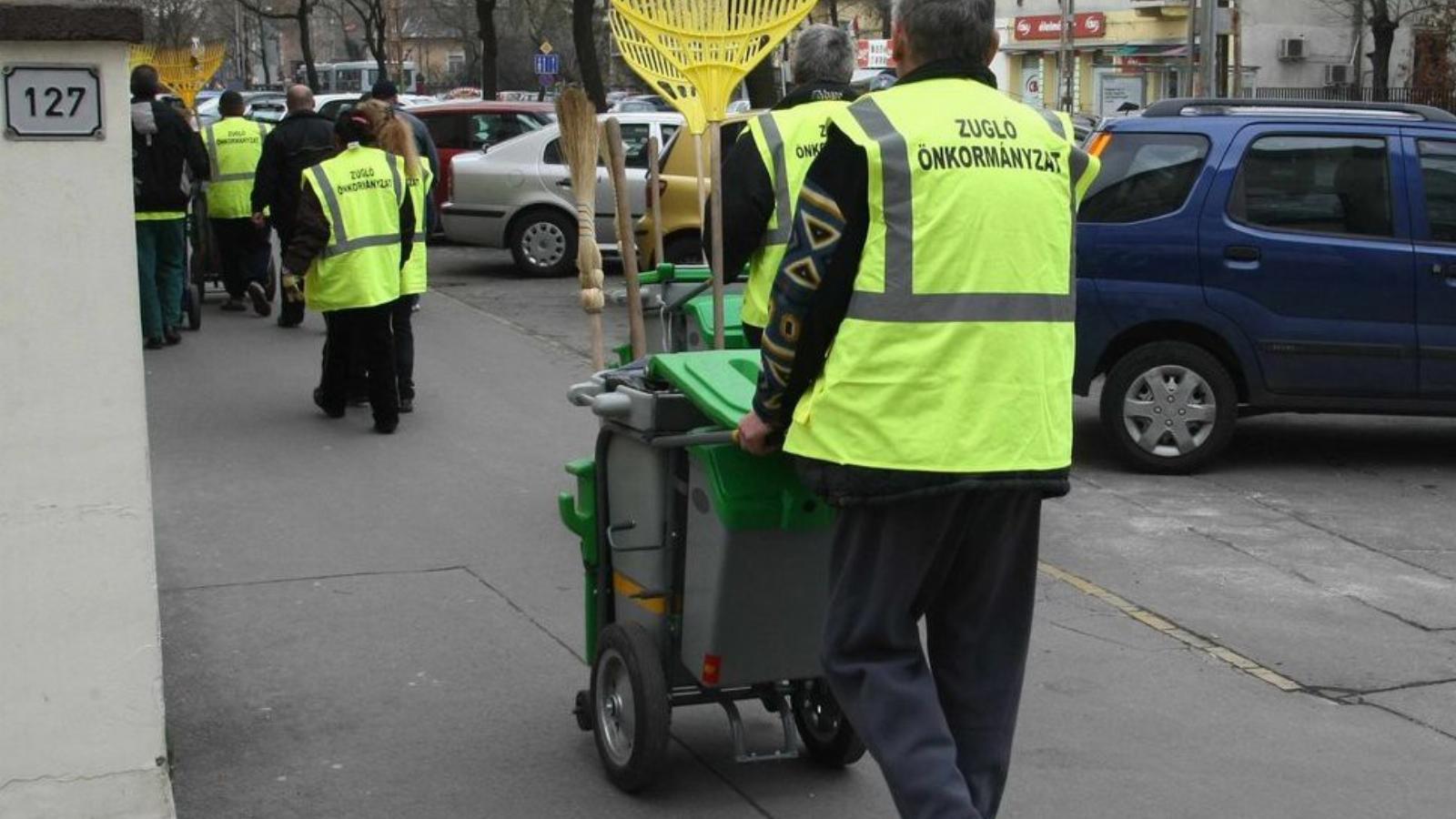  Lenne esély arra, hogy ne közmunkásként, havi legfeljebb 49 ezerért dolgozzanak FOTÓ: K 2 PRESS