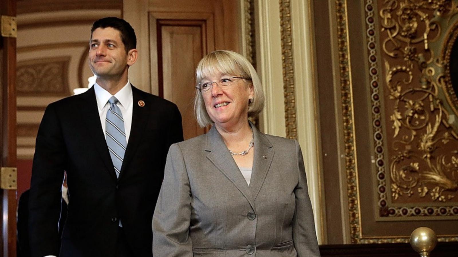 Paul Ryan és Patty Murray vezeti a költségvetési alkun munkálkodó kétpárti bizottságot FOTÓ: EUROPRESS/GETTY IMAGES/WIN MCNAMEE