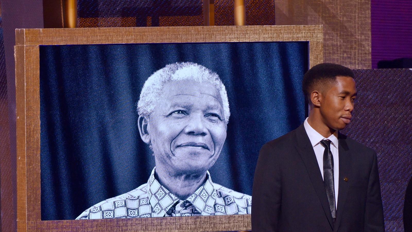 Az unoka, Mbuso Mandela. FOTÓ: Kris Connor/BET/Getty Images